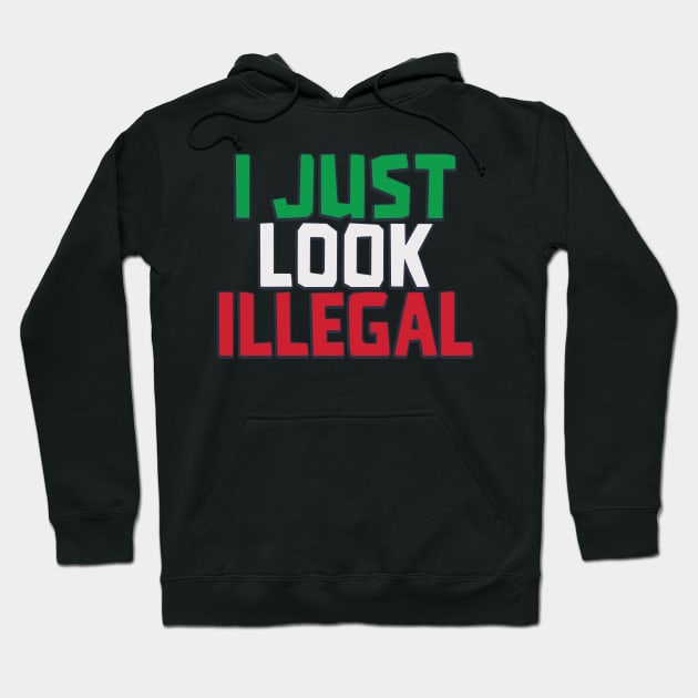 I JUST LOOK ILLEGAL Hoodie by Toby Wilkinson